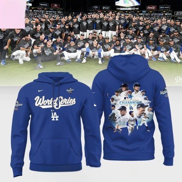Dodgers World Series 2025 Champions Hoodie