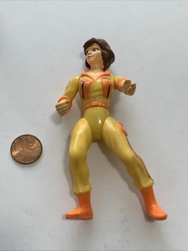 Teenage Mutant Ninja Turtles April O'Neil Action Figure 1988 Playmates Loose