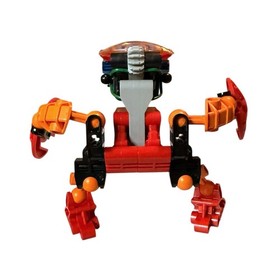 Vintage LEGO BIONICLE Tahnok Blue Red 8563 Set with Canister NO BOOKLET