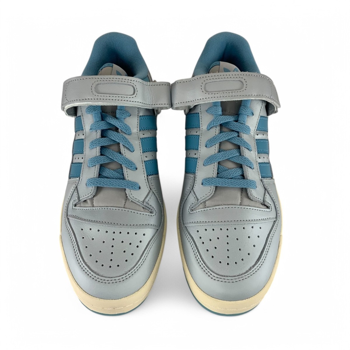 adidas Forum 84 Low Silver Preloved Blue Men\'s Shoes Sneakers FZ6294 adidas Forum 84 Low Silver Preloved Blue for Sale  main image 3