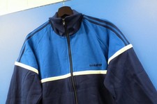 [S] Vintage Adidas 70er Trainingsjacke Rare Tracktop Top Zustand 70s France Gym