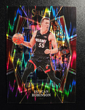2021-22 Select Duncan Robinson Black Flash Shimmer 1/1 True One Of One #188