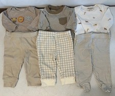 Baby Set 3 Pants  Body One Piece - 0-3Months outfits mix and match