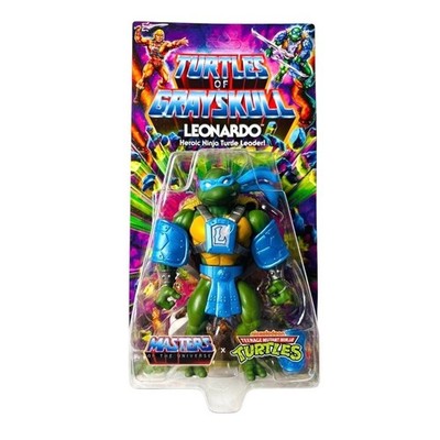Turtles Of Grayskull Leonardo Wave 1 MOTU TMNT Masters of the Universe Origins