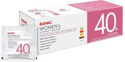 Women S 40+ Vitapak, 5-In-1 Multivitamin Pack, Healthy Hormones, Brain Health, M