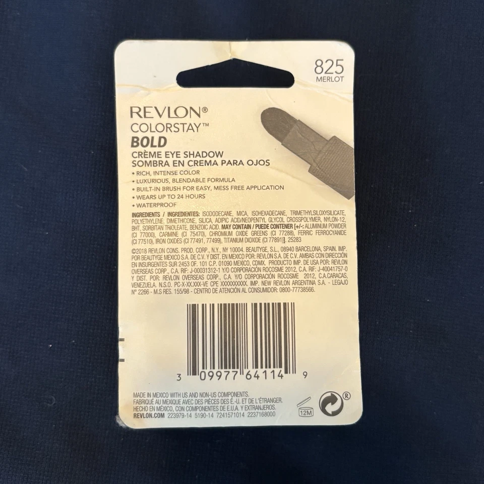 Revlon ColorStay Creme Eyeshadow Bold Satin #825 Merlot - Image 3 of 3