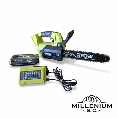 RYOBI 40V HP Brushless 12 in. Cordless Battery Chainsaw RYOBI 40V HP Brushless 12 in. Cordless Battery Chainsaw
