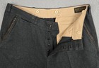 Polo Ralph Lauren Vintage Hiking Pants Gusseted Leather Trim Charcoal Gray 40x29 — photo 5