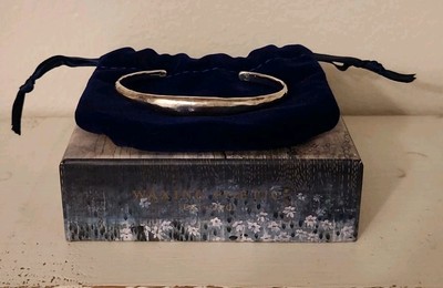 WAXING POETIC Free Verse Cuff-  Sterling Silver-SOLD OUT- BN and RARE!