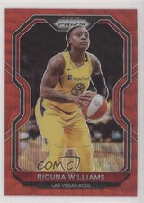 2021 Panini Prizm WNBA Ruby Wave Prizm Riquna Williams #38 o7p