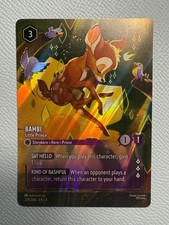 Bambi - Little Prince Enchanted - Disney Lorcana - Reign Of Jafar - 209/204