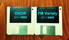 Yamaha SY-99 - 2 floppy disk