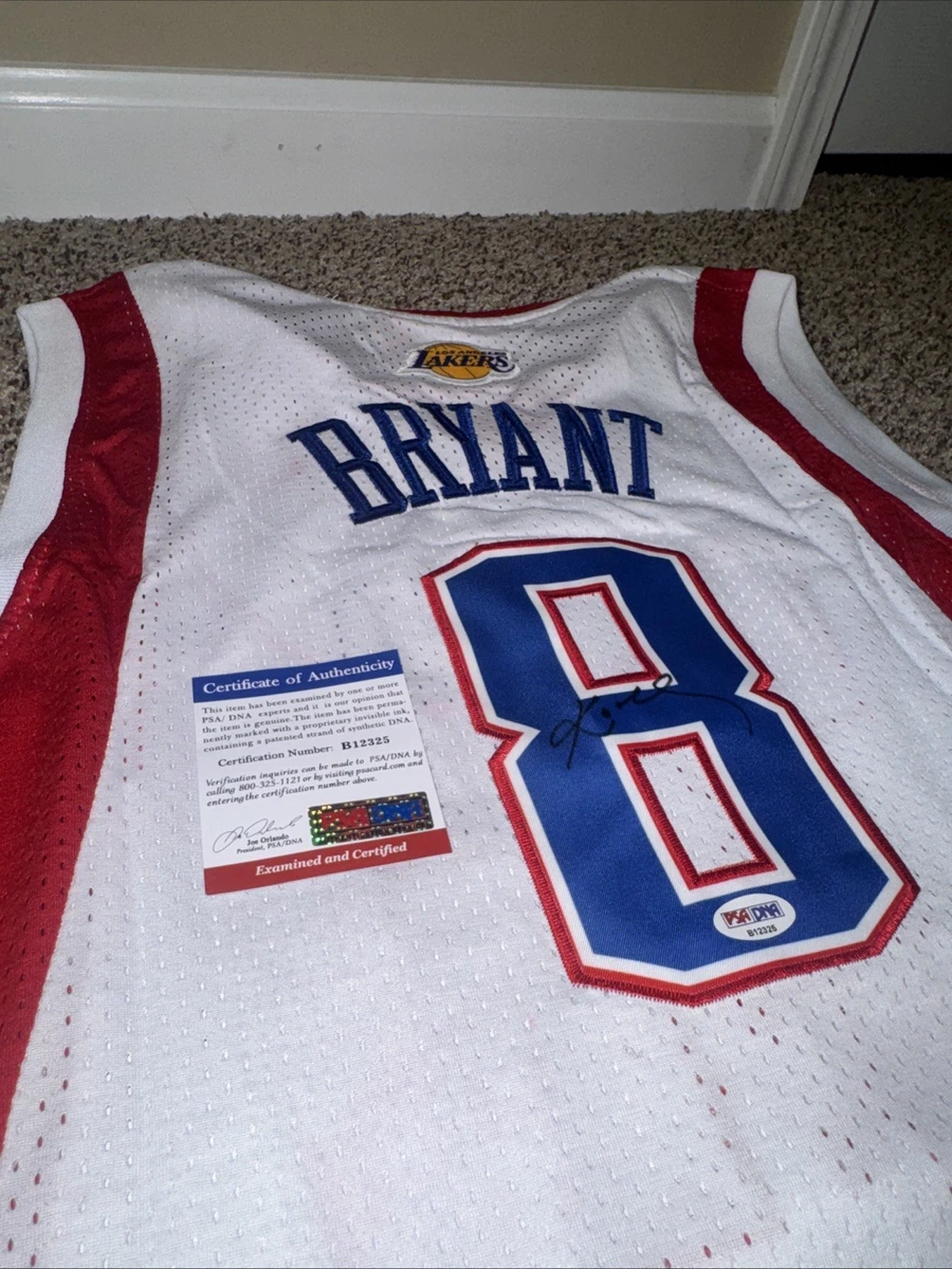 Kobe Bryant NBA 原始亲笔签名球衣| eBay