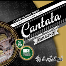 Cantata Classical Guitar Strings High Tension Carbon - Silver Plated Copper