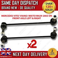 FOR MERCEDES VITO/ VIANO/ MIXTO W639 FRONT ANTI ROLL BAR DROP LINKS PAIR X2 KIT
