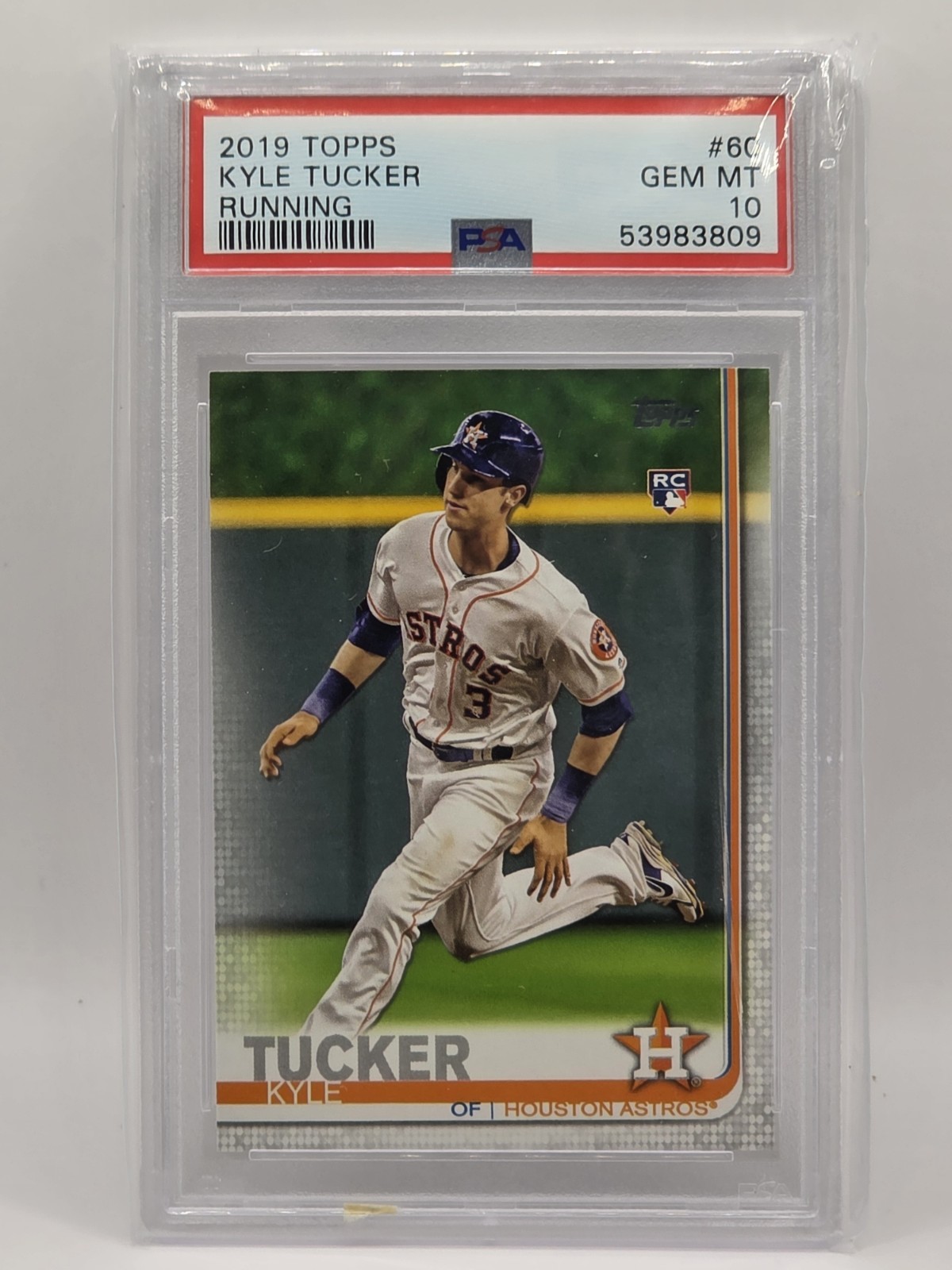 2019 Topps - Kyle Tucker #60 Running (RC) PSA 10