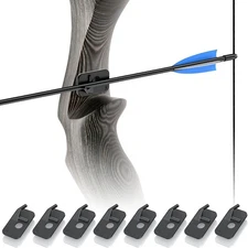 Pawfly 8pcs Recurve Bow Arrow Rest Right Hand Adhesive Plastic Archery