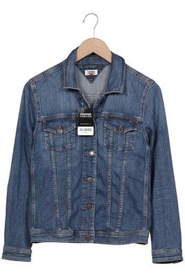 Tommy Jeans Jacke Damen Anorak Jacket Kurzmantel Gr. S Baumwolle Blau #vhe3pnv