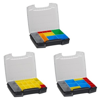 Werkzeugkasten Set Bosch i BOXX 72 mit Insetboxenset-Set | i BOXX 72 schwarz