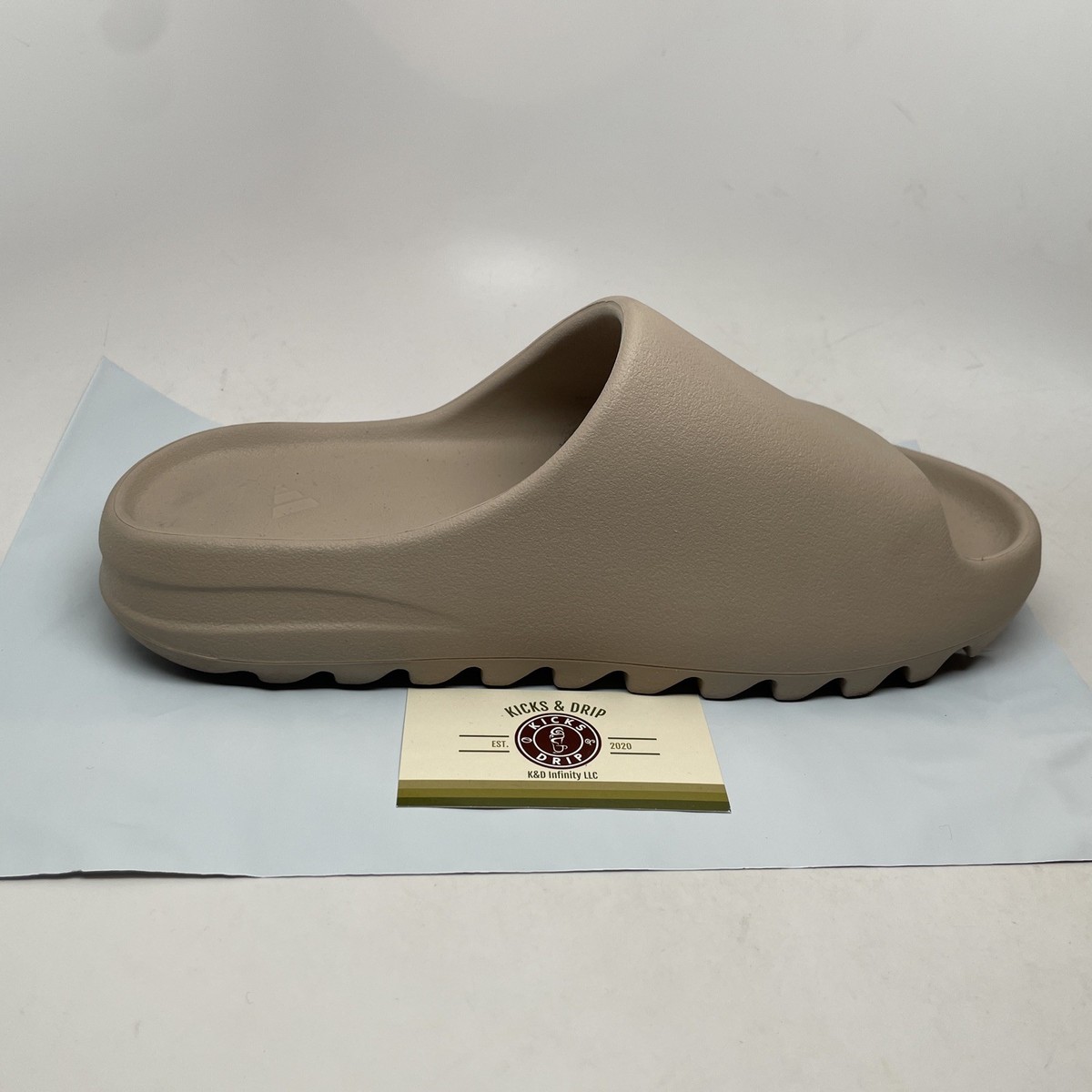 Size 11 - Preowned Adidas Yeezy Slide Pure Beige Men GW1934  display picture 1