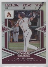 2020 Panini Elite Extra Edition College Tickets Holo Prizm Alika Williams 0i4k