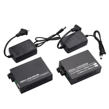 Gigabit Ethernet Media Converter Single Mode Port 4 RJ45 And 1 SC Transceiver t