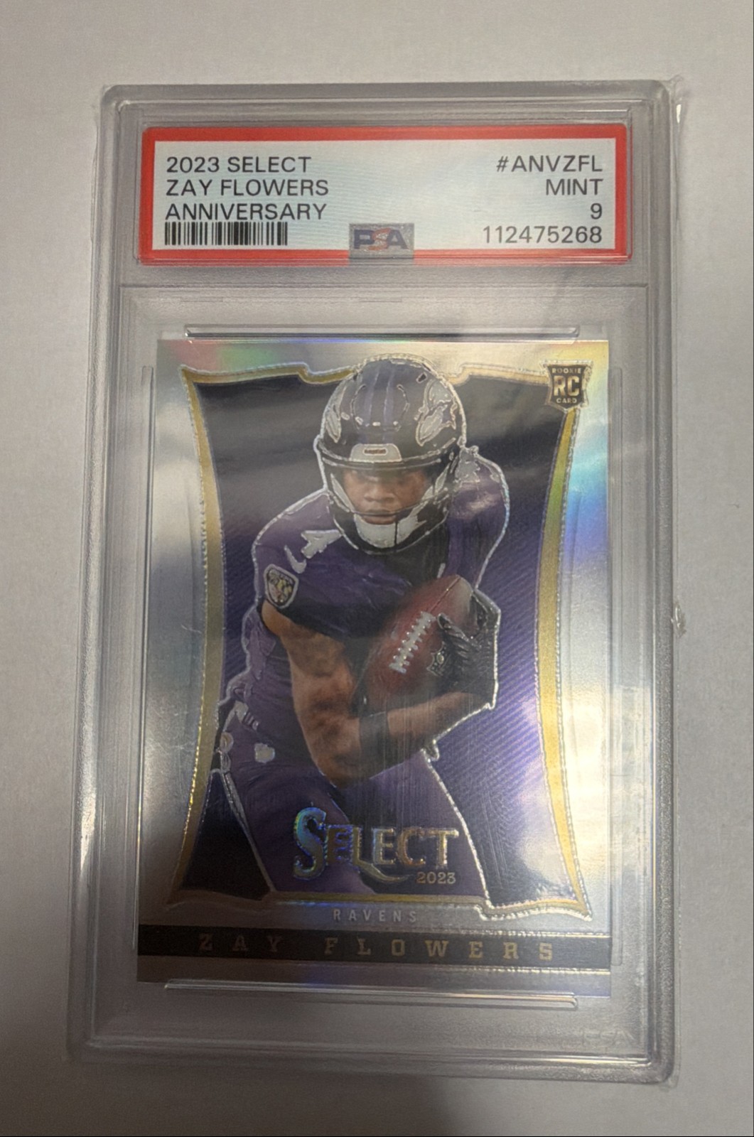 2023 Panini Select - Select Anniversary Zay Flowers #ANV-ZFL (RC)