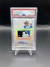 2024 Leaf Trinity Logoman Auto Silver 1/1 PJ Morlando PSA 9