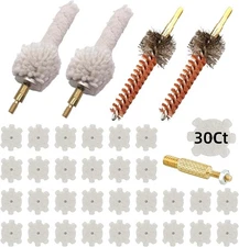 Chamber Cleaning Tool Kits - Chamber Brush x2, Cotton Mop x2 and Star Chamber Cl