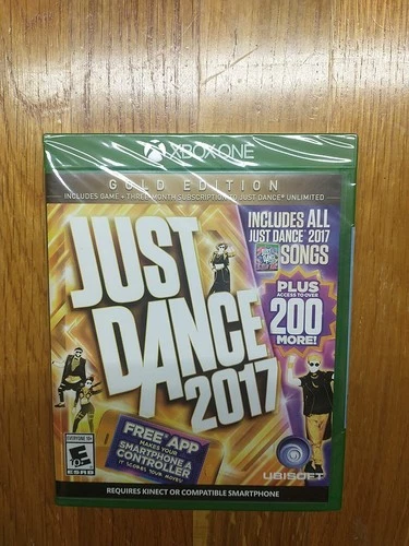 Just Dance 2017 Gold Edition Xbox One (Brand New Factory Sealed US Version) Xbox