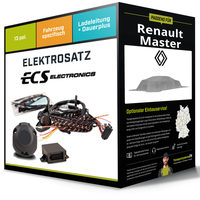 Elektrosatz 13-Pol Spezifisch für Renault Master 06.2024-Jetzt Inkl. EBA