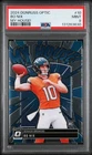 Bo Nix 2024 Panini Donruss Optic RC My House PSA 9 #10 Broncos