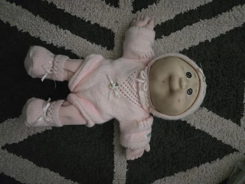 Cabbage Patch Preemie Doll With Original Outfit 1980s
