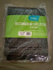 Frisco Rectangular Cat Litter Mat Large 34.8 By 23.5 Inches