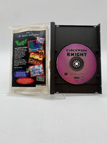Clockwork Knight Sega Saturn Ntsc-u Complete Cib Original Disc And Manual