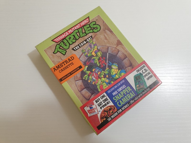 Teenage Mutant Hero Turtles - Image Works - Amstrad CPC (Tested ✅)🟦