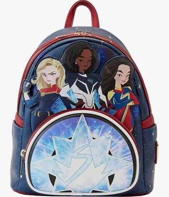 Loungefly -The Marvels-Glow in the Dark Backpack-Disney-Marvel-NWT