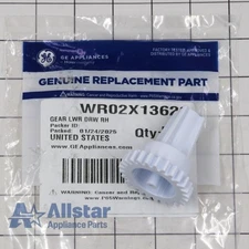 GE Refrigerator Lower Drawer Glide Gear (Right) WR02X13629