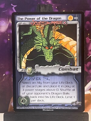 Dragon Ball Z CCG The Power of the Dragon 101 Cell Games Saga Unlimited Rare!