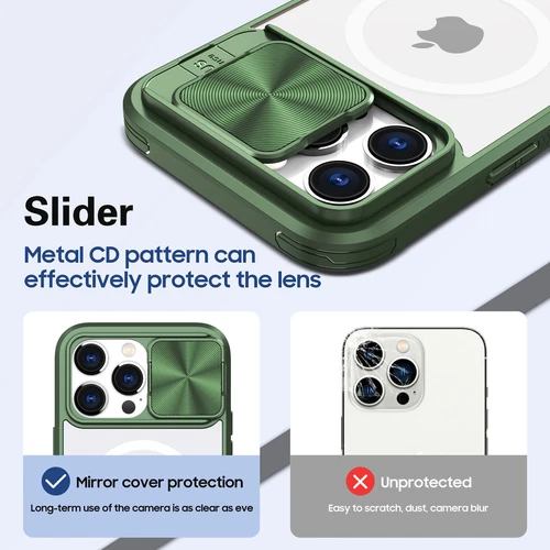 Für iPhone 16 Pro Max 14 15 11 Magnet Slide Kamera Linse Cover - - Bild 50 von 66