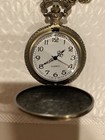 Pocket Watch WW1 Plane Fokker Dr.1 Vintage Style In working Condition !! — photo 3