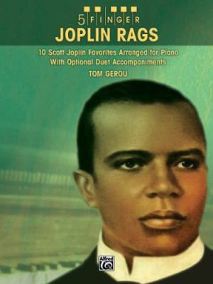 5 Finger Joplin Rags by Staff, Alfred Publishing, paperback, Used - Very Good