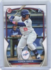 2023 Bowman - Prospects #BP-142 Yunior Garcia (RC)