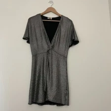 Show Me Your Mumu Get Twisted Mini Dress in Disco Glitz Womens Size XS