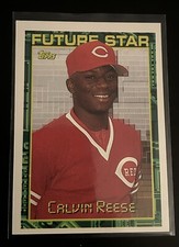 1994 Topps Future Star Calvin Reese #278 REDS