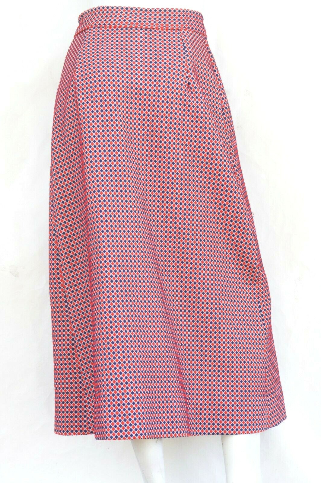 Button Down Knit Polyester Maxi Skirt - image 7