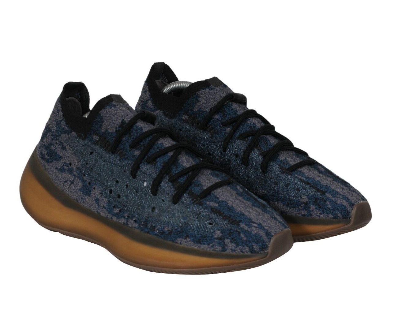 SAOLA Adidas Yeezy Boost 380 Covellite da uomo taglia US 10 5 blu grigio suola in gomma