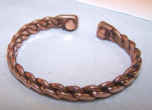 PURE COPPER MAGNETIC BRACELET mens womens STYLE#A  jewelry health magnets energy - Picture 1 of 1