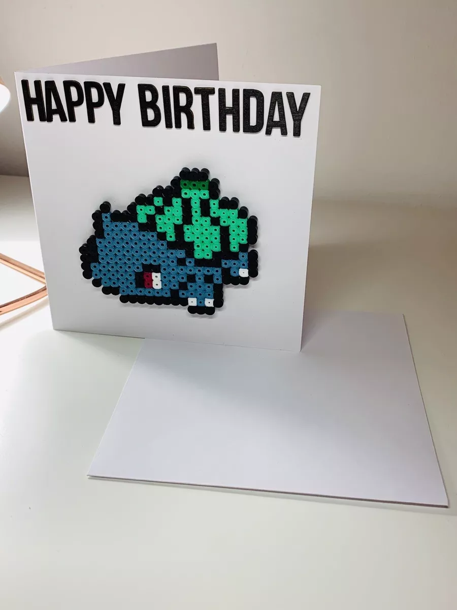 Birthday Bulbasaur Celebration Trading Card Cute Gifts for 