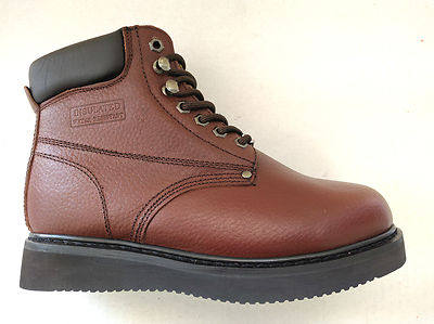 Vegace - La Vega Men 6'' Soft Toe Work Boot Brown Leather Insulated 3249